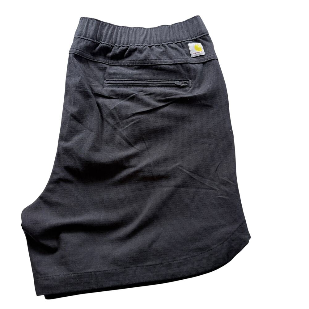 Carhartt Women's Black Force Ripstop Relaxed Fit Shorts Sz 3X (24-26) BS56199-W